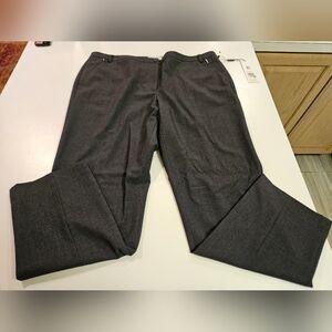 Womens SIZE 14 CALVIN KLEIN NWT GREY DRESS PANTS